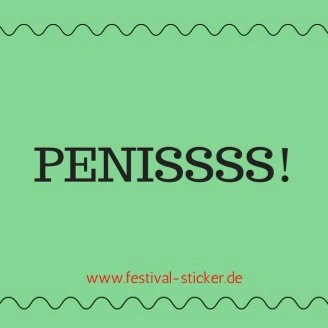 Sticker: PENISSSS