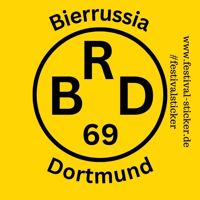 Sticker: Bierrussia Dortmund