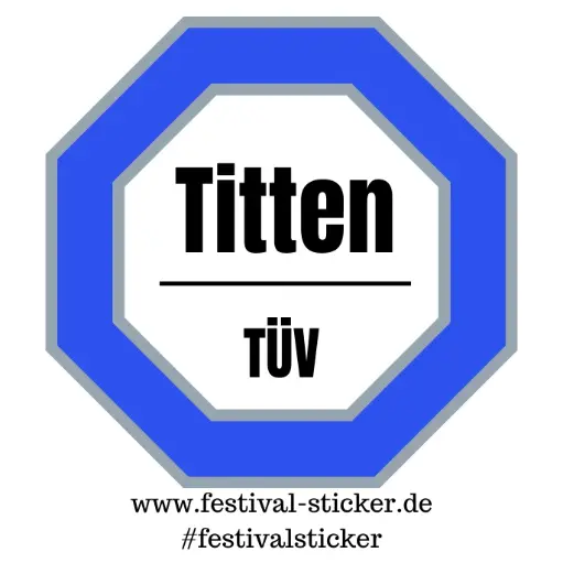 Sticker: Titten TÜV